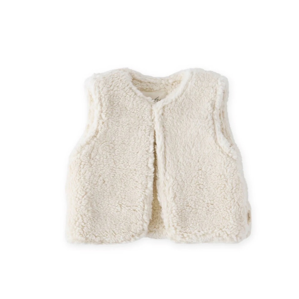Pehr Sherpa Vest, size 6-12 months